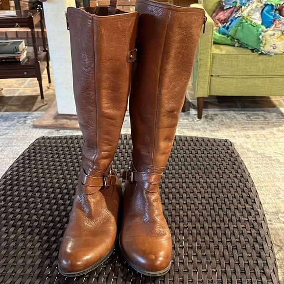 Naturalizer womens comfort leather brown leather tall boots size 8.5M - Picture 2 of 12